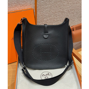 에르메스 에블린 29 올수공 (컬러 누아 은장)