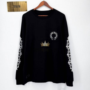 크롬하츠 홀스슈 로고 롱 슬리브 (남녀공용)