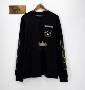 크롬하츠 매티 보이 레코드 플레임 롱 슬리브 (남녀공용)