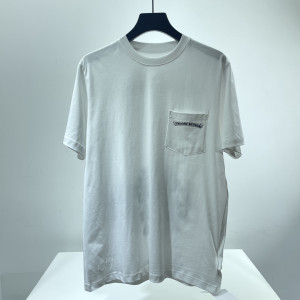 크롬하츠 멀티 컬러 크로스 티셔츠 (남녀공용)