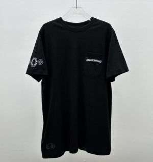 크롬하츠 하트 아이 차트 대거 티셔츠 (남녀공용)