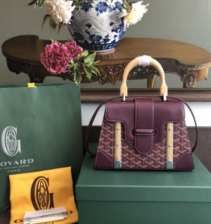 고야드 사이공 숄더백 28cm (컬러 퍼플버건디)