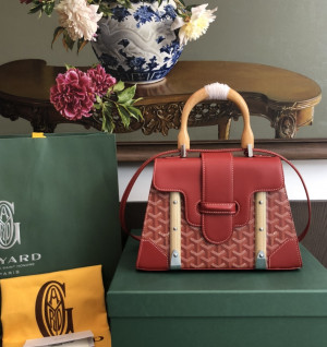 고야드 사이공 숄더백 28cm (컬러 레드)