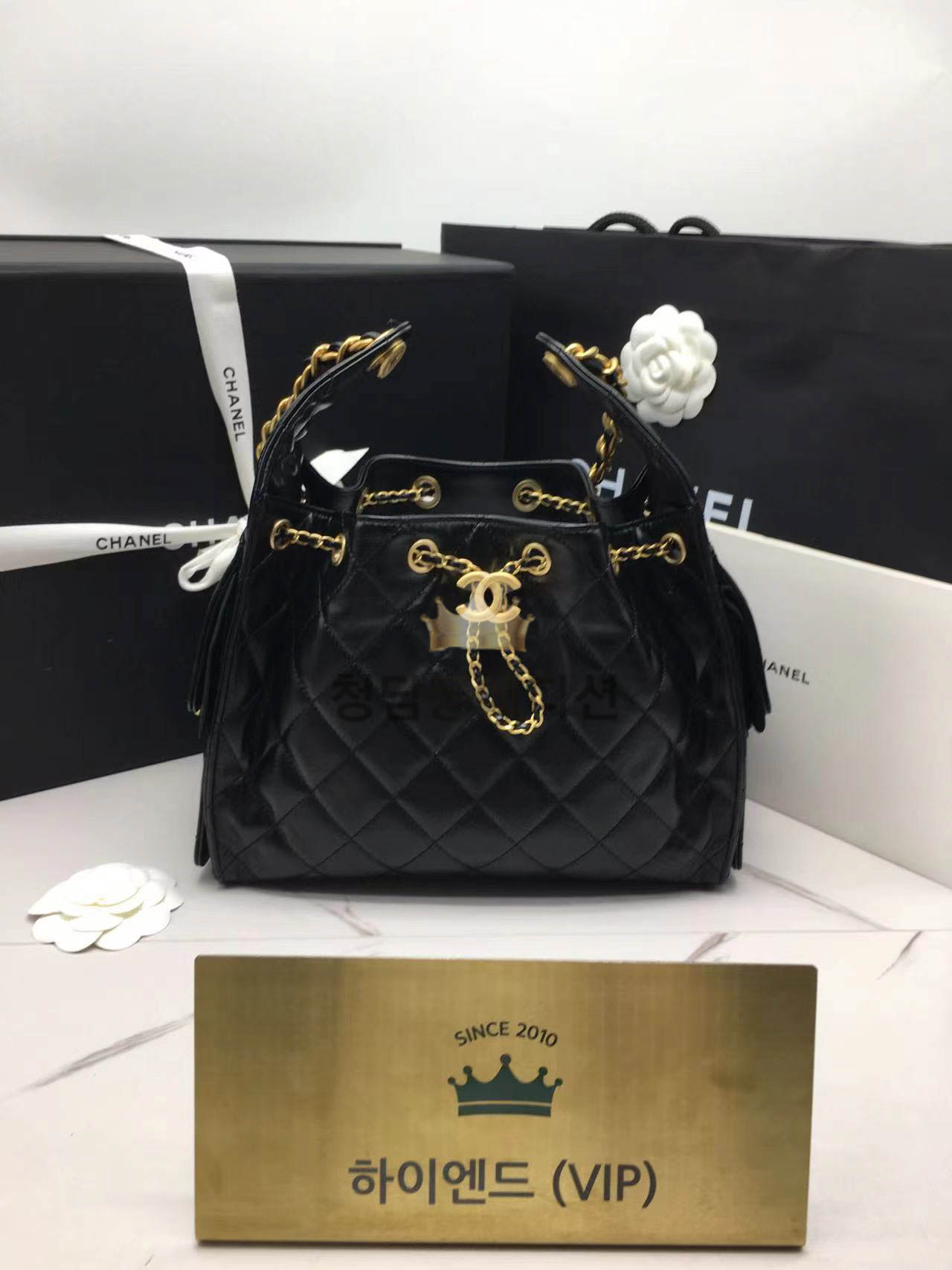 샤넬 25C 크루즈 뉴 호보백 캐비어 스몰 (25백)