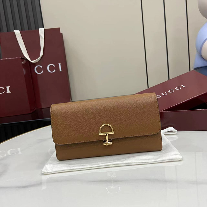 구찌 GG 소프트빗 장지갑 828147 (컬러 브라운)