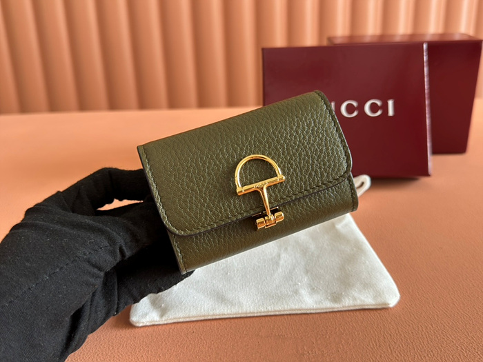 구찌 GG 소프트빗 카드 케이스 828148 (컬러 그린)