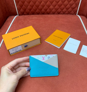 루이비통 x 무라카미 크리스크로스 카드 홀더 M14139