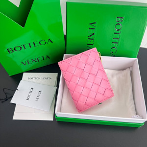 보테가 베네타 스몰 인트레치아토 폴더형 지갑 749940