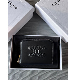 셀린느 퀴르 트리오페 컴팩트 지퍼 지갑