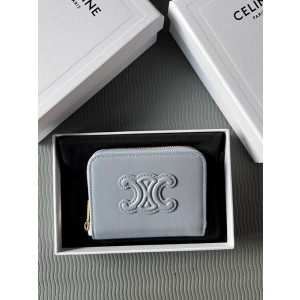 셀린느 퀴르 트리오페 컴팩트 지퍼 지갑