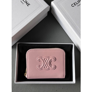 셀린느 퀴르 트리오페 컴팩트 지퍼 지갑