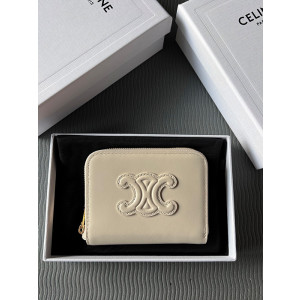 셀린느 퀴르 트리오페 컴팩트 지퍼 지갑