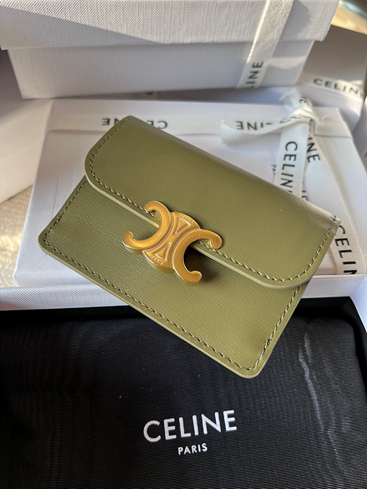 셀린느 트리오페 플랩 카드지갑