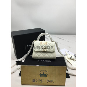 샤넬 25S 크로스 핸들 켈리 체인 백 AP3237 (2size)