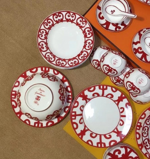 에르메스 balcon du Guadalquivir 41피스 식기 세트