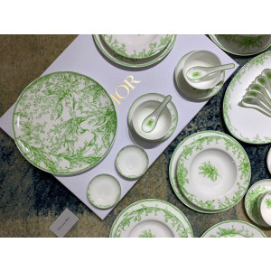 디올 lily of the vally 시리즈 41피스 식기 세트