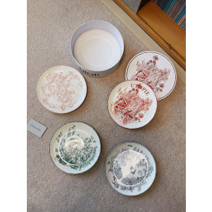 디올 문라이트 디너 플레이트 세트