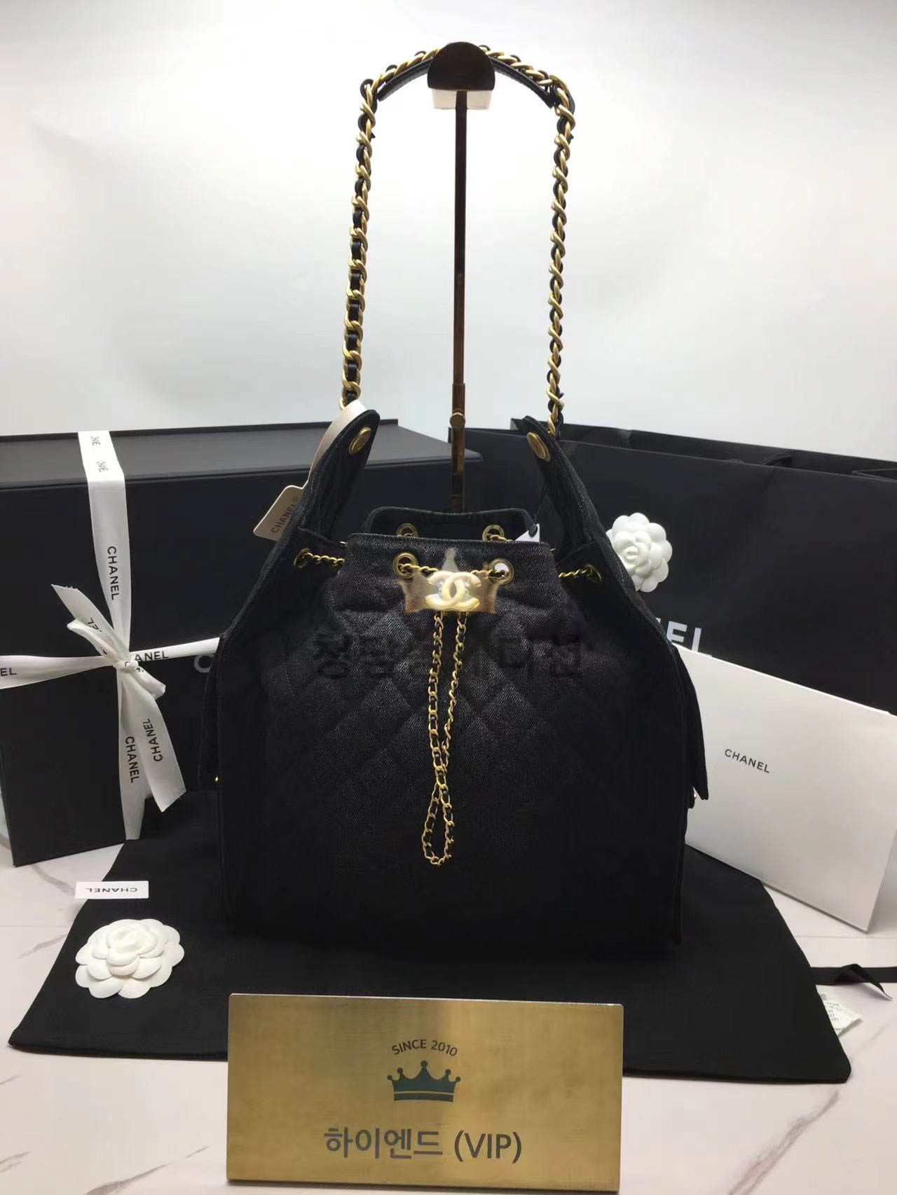 샤넬 25C 크루즈 뉴 호보백 미디움 (25백)