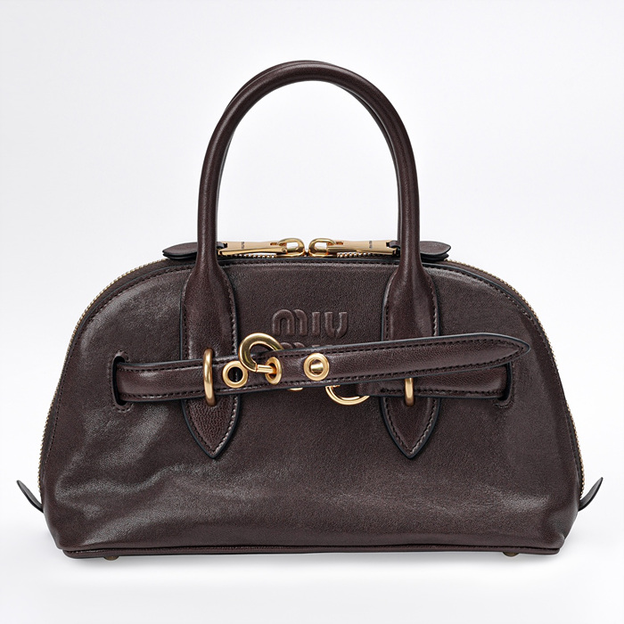 미우미우 아방뛰르 나파 가죽 탑 핸들백 스몰 5BB169 (upgrade ver.)