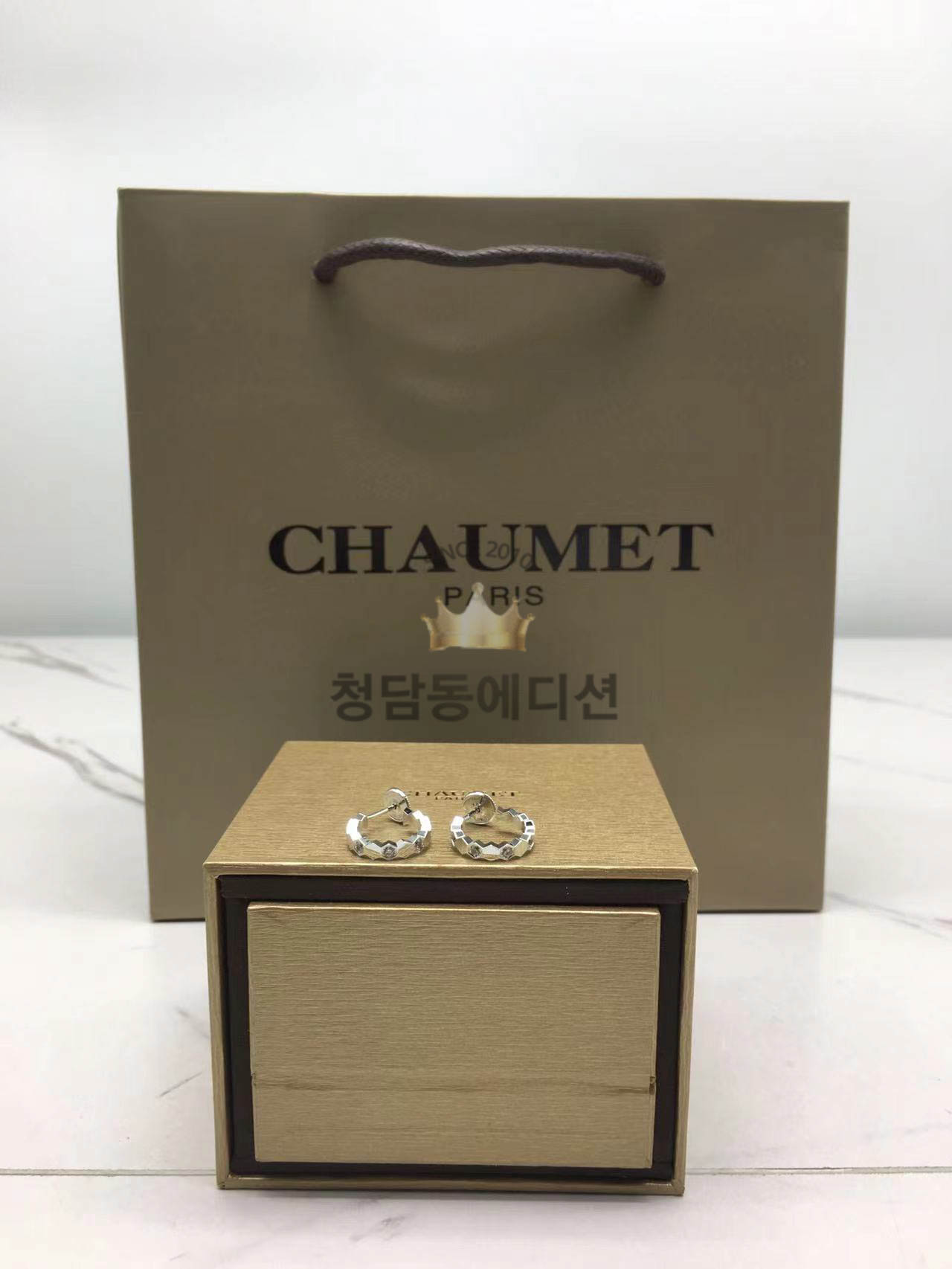 쇼메 후프 이어링 (3COLOR)