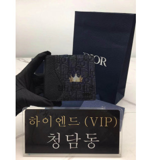 디올 SADDLE반지갑 (컬러 블랙)