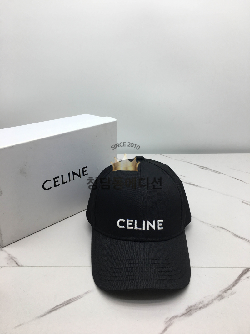 셀린느 볼캡 (블랙)
