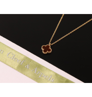 반클리프 앤 아펠 알함브라 목걸이 (스위트) (줄컬러 로즈골드) (V-gold소재)