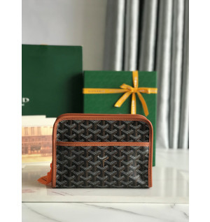 고야드 쥬방스 클러치 PM (컬러 블랙탄 브라운)