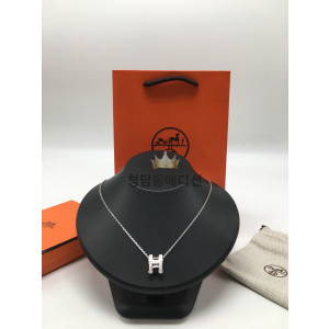 에르메스 팝아슈 목걸이 오리지널 사이즈 (컬러 화이트)