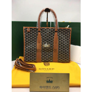 고야드 모르방 도큐멘트 케이스 서류가방 (컬러 블랙탄 브라운)