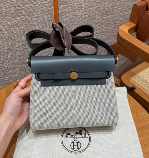 에르메스 미니 에르백 올수공 (컬러 아르두아즈) (금장)