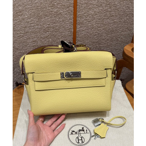 에르메스 켈리 메신저백 올수공 (컬러 존 푸셩) (Renewal ver.)