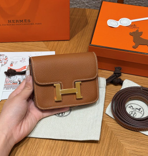 에르메스 콘스탄스 슬림 올수공 (컬러 골드) (금장)