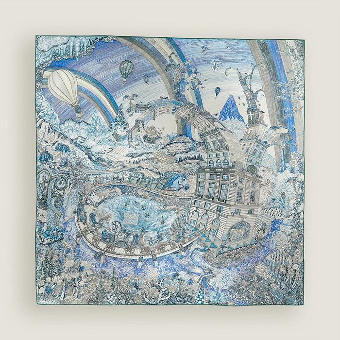 에르메스 까레 90 실크 스카프