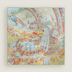 에르메스 까레 90 실크 스카프