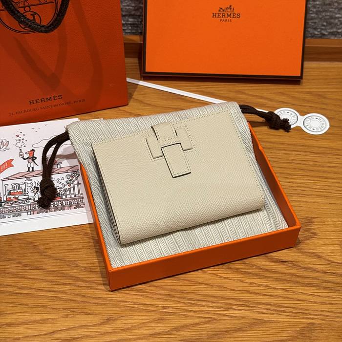 에르메스 뉴 H 파상 앱송 반지갑 올수공 (컬러 끄레)