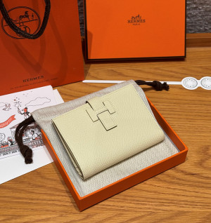 에르메스 뉴 H 파상 앱송 반지갑 올수공 (컬러 존 밀턴)