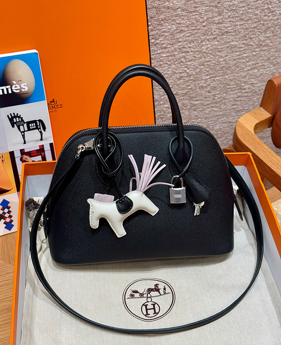 에르메스 볼리드 25 울수공 (컬러 누아)