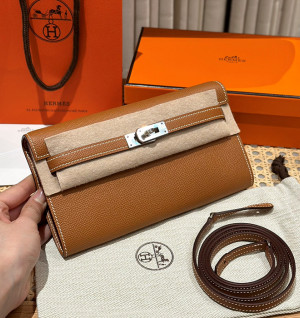 에르메스 켈리 투 고 미니백 앱송 (컬러 골드 은장)