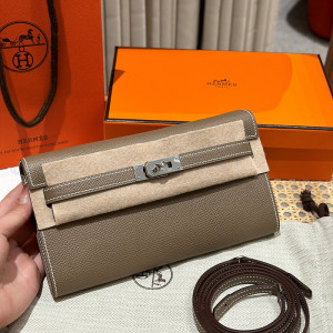 에르메스 켈리 투 고 미니백 앱송 (컬러 에토프 은장)