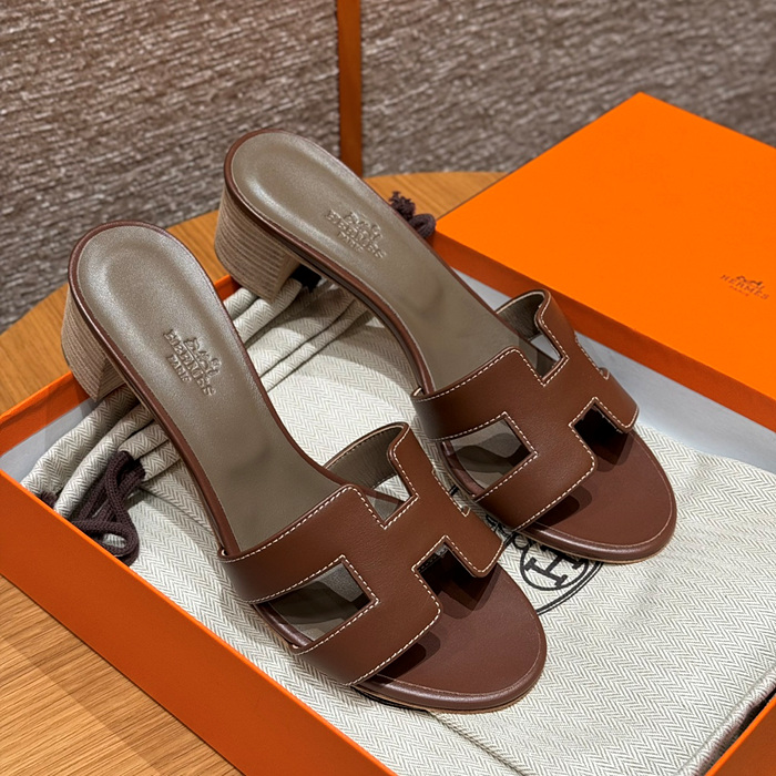 에르메스 오아시스 샌들 스위프트 (컬러 루즈 셀리에) (handmade ver.)