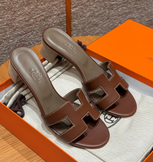 에르메스 오아시스 샌들 스위프트 (컬러 루즈 셀리에) (handmade ver.)