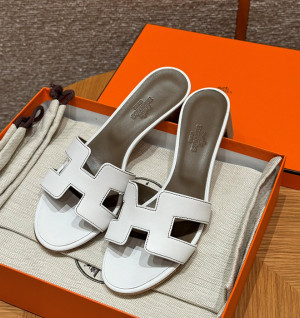 에르메스 오아시스 샌들 스위프트 (컬러 블랑) (handmade ver.)