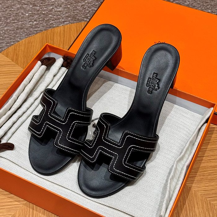 에르메스 오아시스 샌들 스위프트 (컬러 누아) (handmade ver.)