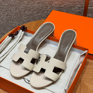 에르메스 오아시스 샌들 앱송 (컬러 끄레) (handmade ver.)