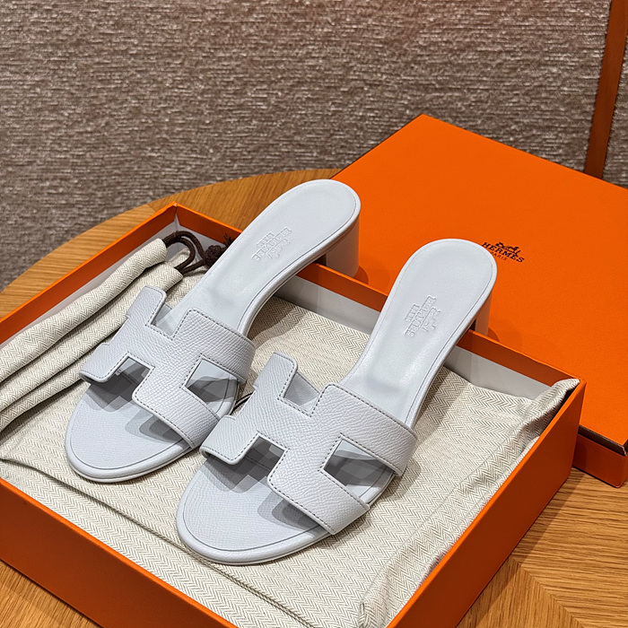 에르메스 오아시스 샌들 앱송 (컬러 블루 글래시어) (handmade ver.)