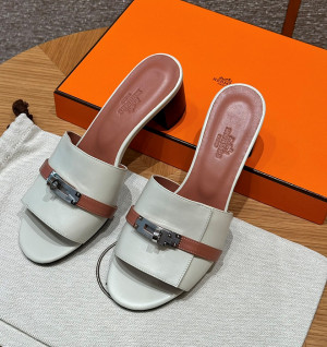 에르메스 지지50 샌들 (컬러 끄레) (handmade ver.)