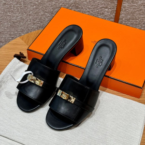 에르메스 지지50 샌들 (컬러 누아) (handmade ver.)