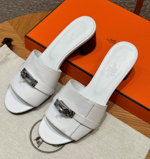 에르메스 지지50 샌들 (컬러 블랑) (handmade ver.)