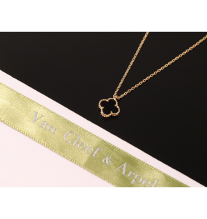 반클리프 앤 아펠 알함브라 목걸이 (스위트) (줄컬러 로즈골드) (V-gold소재)